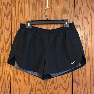 Nike Dri-FIT Black Running Shorts Women’s XL Athletic Gym